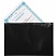 превью Папка-конверт на молнии Attache А4 черная (5 штук в упаковке)