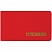 превью Визитница карманная OfficeSpace на 20 визиток, 65×110мм, ПВХ, красный