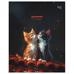 Дневник 1-11 кл. 40л. на скобе BG «Котики»