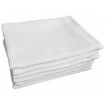 Полотенце вафельное отбеленное 45×100 см.,240 г/м2 ГОСТ, 10 шт. 