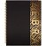 превью Бизнес-тетрадь Attache Selection Zebra А4.96л, кл, спир, пластик, тон. бл 202305