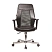 превью Кресло офисное Easy Chair 225 DSL PTW чёрное (экокожа/сетка, металл)