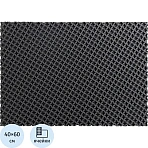 Коврик входной универсал 60×40x1.1 рис. Кросс ЭВАсерый_УК060040/УК-К/060040