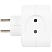 превью Разветвитель Эра SP-4-3USBAC-W 4 розетки + USB (Б0069083)
