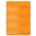 превью Бизнес-тетрадь Attache Waves (А4, 100л, клетка, спираль, закладка, оранжевый)