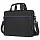 Сумка портфель BRAUBERG PRACTICAL с отделением для ноутбука 15.6', Blue line, черная, 29×40х7 см