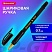 превью Ручка шариковая BRAUBERG BP-GT GLD BLACK, ЧЕРНАЯ, корпус тонированный, пишущий узел 0.7 мм, линия письма 0.35 мм