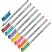 превью Набор масляных шариковых ручек Pensan Triball (толщина линии 1 мм, 8 цветов)