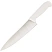 превью Нож поварской лез 254 мм толщ 2 мм 3Cr13 белая пластиковая ручка