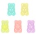превью Набор ластиков MESHU «Candy Bear» 5шт., ПВХ, 20×15×9мм