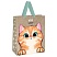превью Пакет подарочный 26×32×12см MESHU «Kitten», крафт