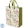 Пакет подарочный под бутылку с тиснением Bruno Visconti Premium Flora Пионы (36x12.3x9 см)