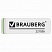превью Резинка стирательная BRAUBERG, 57?18?8 мм, трёхслойная, белая, в картонном дисплее
