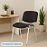 превью Стул офисный Easy Chair Изо/Iso чёрный (ткань, металл) (9745)