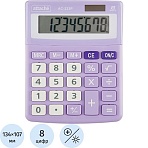 Калькулятор настольный КОМП Attache, AС-223P,8р, дв. пит, фиолет,134×107x34
