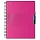 Бизнес-тетрадь Attache Digital A5 140 листов розовый в клетку на спирали (170×205 мм)
