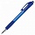 Ручка шариковая автоматическая с грипом BRAUBERG SUPER, СИНЯЯ, корпус синий, узел 0.7 мм, линия письма 0.35 мм