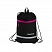 превью Мешок для обуви 1 отделение Berlingo «Basic pink», 360×460мм, светоотражающая лента, карман на молнии