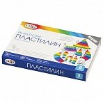 Пластилин классический ГАММА «Классический», 8 цветов, 160 г, со стеком, картонная упаковка