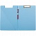 превью Папка-планшет с зажимом Attache Bright colours A4 голубая с крышкой