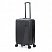 превью Чемодан TORBER Lama, черный, ABS-пластик, 43×25.5×67см, 62 л, T1919M-Black
