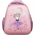 Ранец №1School Basic Фея, 2 отд., эргоном. cпинка, экокожа