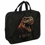 Папка на молнии с ручками BRAUBERG А4, 1 отделение, полиэстер, 80 мм, «Dino attack»