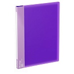 Папка с 20 вкладышами Berlingo «Envy», 17мм, 700мкм, с внутр. карманом, фиолетовая