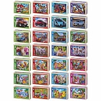 Пазлы картонные 24 элементаКОМПЛЕКТ 32 шт. поле 17.5 х 13 смРК