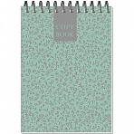 Блокнот Attache Fleur Мята A6 60 листов разноцветный в точку на спирали (101×145 мм)