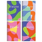 Записная книжка А6, 80л. на гребне BG «Mono. Creative»