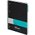 превью Бизнес-тетрадь SMARTBOOK (А4, 120л, клетка, спираль, разд, карман, серо-бирюзовый)