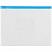 превью Папка-конверт на молнии OfficeSpace A5, прозрачная, 150мкм, молния синяя