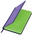 превью Ежедневник датированный 2027, А5, 138×213 мм, BRAUBERG «Rainbow», под кожу, фиолетовый