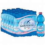 Вода минеральная San Benedetto негазированная 0.5 л (24 штуки в упаковке)