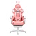 превью Кресло компьютерное DEFENDER Irifi, 2 подушки, подставка для ног, экокожа, розовое/белое, ш/к 26630