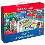 Набор для первоклассника в подарочной упаковке ERICH KRAUSE, 43 предмета (артикул 45413)