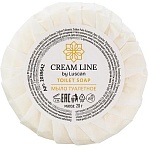 Мыло туалетное Luscan Cream Line, круглое 20гр, 350 шт/уп