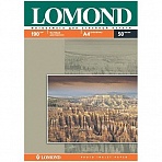 Бумага А4 для стр. принтеров Lomond, 190г/м2 (50л) мат. дв. 