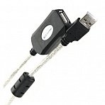 Кабель -адаптер VCOM(VUS7049-10M)USB2.0-repeater, Af> 10м