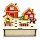 Игра настольная Woodlandtoys «Панорама. Ферма»