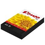 Бумага цветная Комус Color (черный интенсив), 80г, А4, 500 л. 