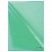 превью Папка-уголок жесткая BRAUBERG, зеленая, 0,15 мм