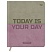 превью Дневник 1-11 кл. 48л. (твердый) BG «Double. Today is your day», иск. кожа, комбинирование материалов, тиснение, ляссе