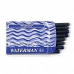 Картриджи чернильные WATERMAN, комплект 8 шт., синие