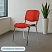 превью Стул офисный Easy Chair Изо красный (искусственная кожа, металл) (550736)