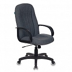 Кресло для руководителя Бюрократ T-898 серое (ткань/пластик)