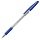 Ручка шариковая масляная ERICH KRAUSE «Ultra Glide U-11», СИНЯЯ, корпус прозрачный, узел 1 мм, линия письма 0.5 мм