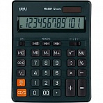 Калькулятор настольн. ПОЛНОРАЗМ. Deli EM888F,12р, дв. пит,202×158мм, темно-зел
