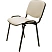 превью Стул офисный Easy Chair Изо/Iso бежевый (искусственная кожа, металл) (1647585)